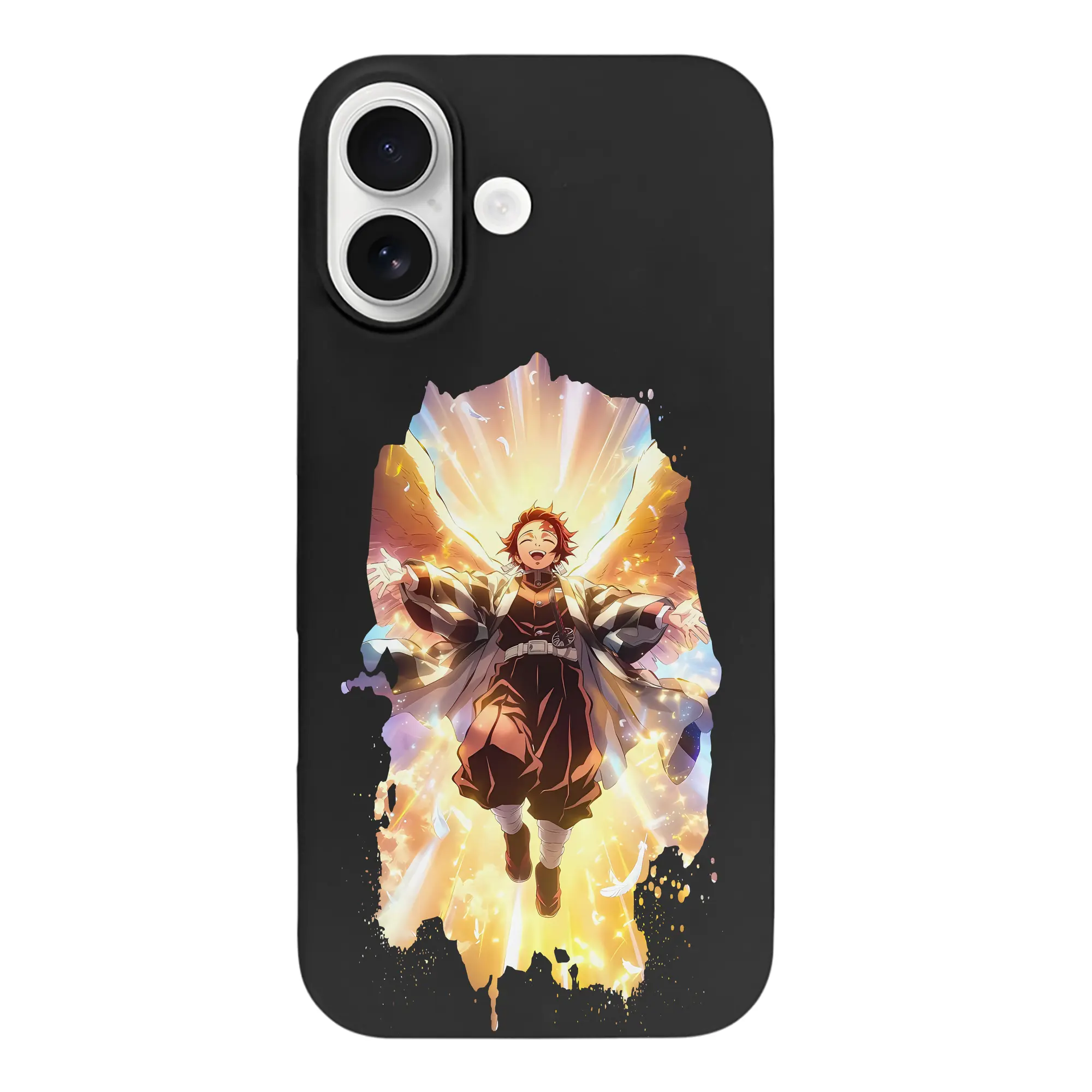 鬼滅の刃 グッズ,竈門 炭治郎 - iPhone 17 シリーズ シリコンケース 薄型 耐衝撃 指紋防止 ソフトタッチカバー 精密フィット 傷防止 保護ケース iPhone 17/17 Air/17 Pro/17 Pro Max 対応